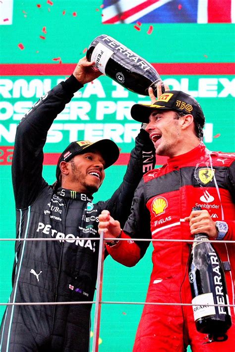 charles leclerc & lewis hamilton | Formula 1 car racing, Lewis hamilton ...