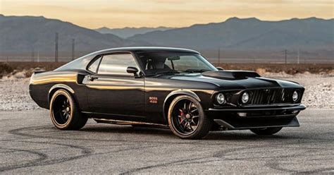 1969 Ford Mustang Restomod. Sleek and Menacing : r/carporn