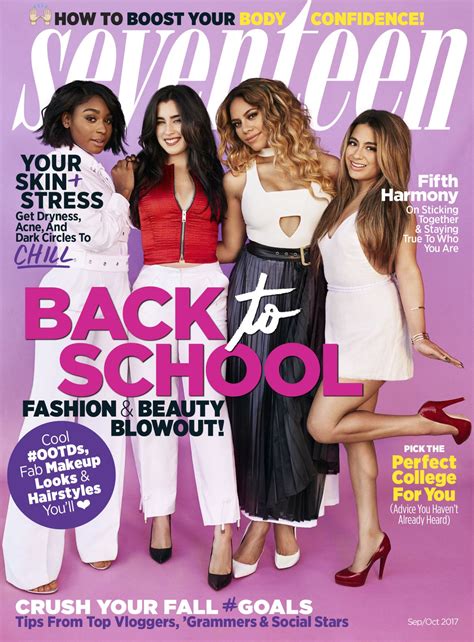 Fifth Harmony - Seventeen Magazine Cover Pages - September/October 2017 • CelebMafia