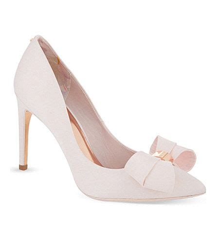 TED BAKER Statement bow satin courts | Ted baker, Wedding shoes, Wedding shoe