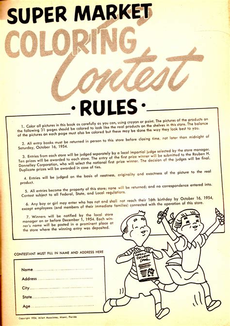 Coloring Contest Rules - Coloring earth