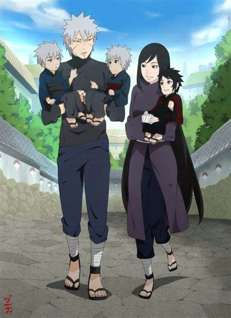 Tobirama and Family | Personagens de anime, Personagens naruto ...