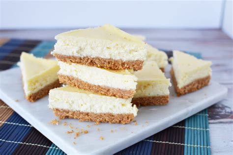 Philadelphia Cheesecake Bars (Snack Bars) - BubbaPie