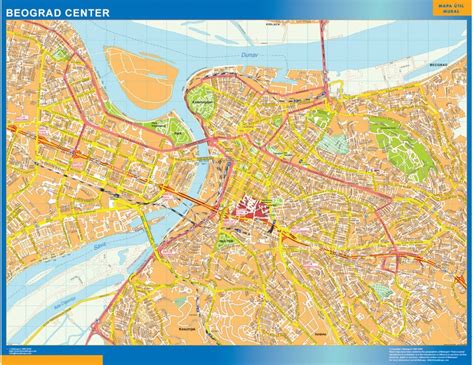 Beograd Mapa Ulica Plan Plus