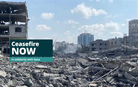 Gaza: Ceasefire now | Corporate Europe Observatory