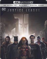 Zack Snyder's Justice League 4K Blu-ray (SteelBook)