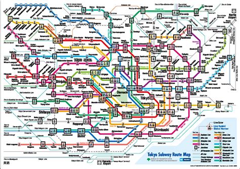 Tokyo Subway Map - tokyo • mappery