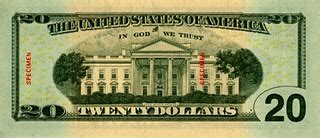 Joe $20 dollar bill - back | If you want to print some Joe f… | Flickr