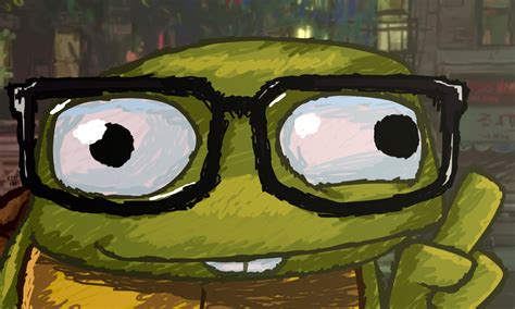 TMNT Mutant Mayhem Baby Donnie Nerd Meme by KimKaiDrawings on DeviantArt