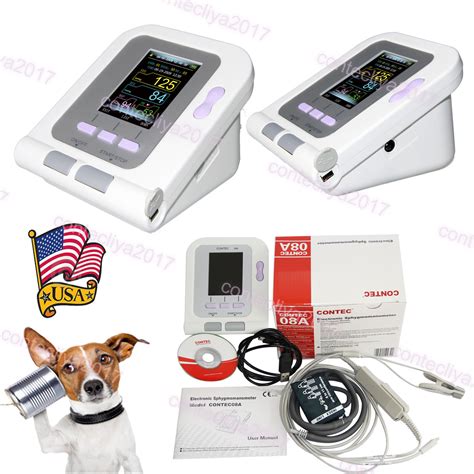 Digital VET Veterinary Blood Pressure Monitor+BP Cuff+SPO2 Probe,Dog ...