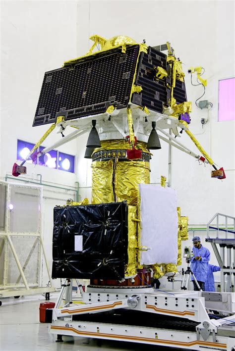 Chandrayaan-2 Integrated Spacecraft | The Planetary Society