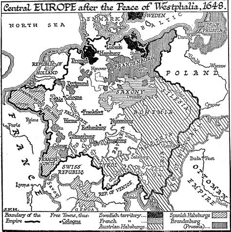 Central Europe at the Peace of Westphalia