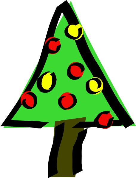 clipart small christmas tree - Clip Art Library