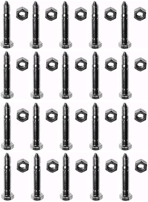 (20) SHEAR PINS & BOLTS for John Deere 828D 924DE 1032D Snowthrowers Snowblowers - Walmart.com