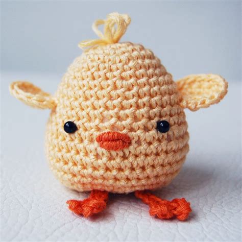 Amigurumi Crochet Chick Pattern Easter Chick in an Egg Shell - Etsy