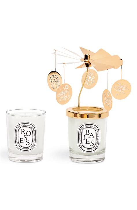 diptyque Baies & Roses Carousel Candle Set ($140 Value) | Nordstrom