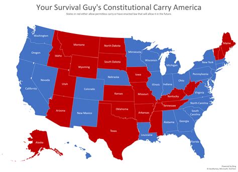 Constitutional Carry in America - Your Survival Guy