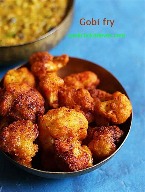 Cauliflower Fry Recipe - Gobi Fry | Cook Click N Devour!!!