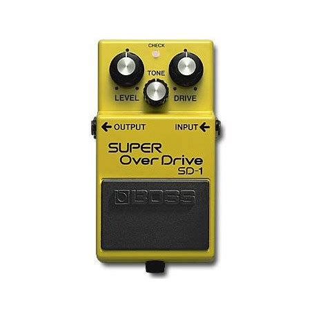 Boss SD-1 Super Overdrive Supercharged Modification Service