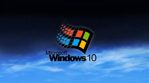 Windows 95 Wallpaper Logo