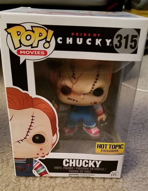 Chucky (Bride of Chucky) Funko Pop Vinyl Figure New In Box Hot Topic ...