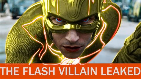 The Flash Movie Villain Leaked - YouTube