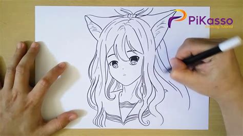 How to Draw Anime Aphmau - YouTube