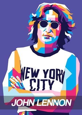 John Lennon posters & prints by V Styler - Printler