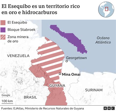 Qué riquezas hay en el Esequibo, el territorio que se disputan Guyana y ...