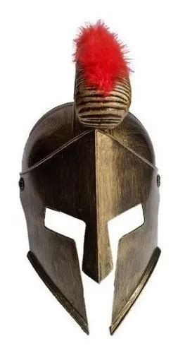 20 Casco Espartano Yelmo Plástico Gladiador 300 Bronce Arte | Envío gratis