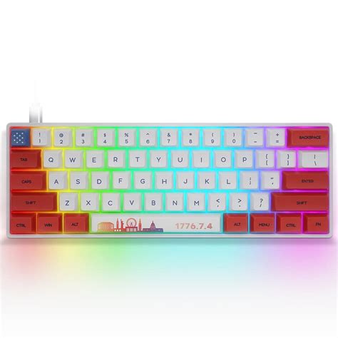 Buy SKYLOONG SK61 60% Mechanical Gaming Keyboard,Full Keys Programmable,RGB Portable Small ...