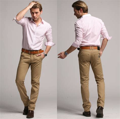 what to wear with khaki pants men casual - Pi Pants