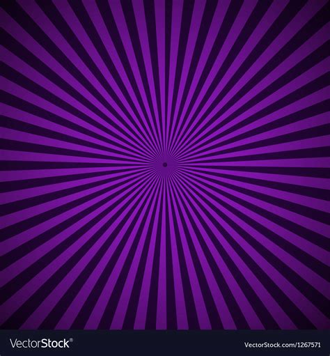 Purple radial rays abstract background Royalty Free Vector