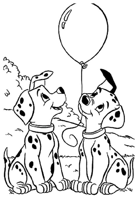 Coloriage Les 101 Dalmatiens #129167 (Films d'animation) – Dessin à ...