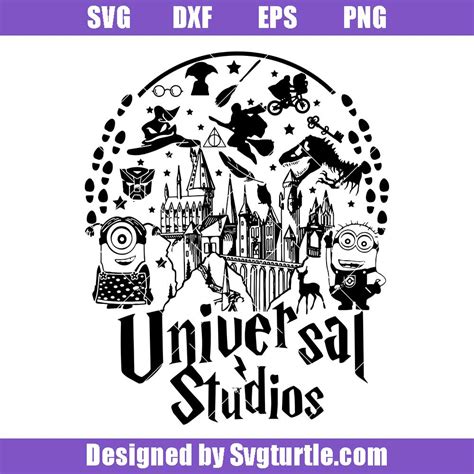 Cute Universal Studios SVG