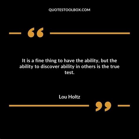 75 Motivational Lou Holtz Quotes (Success)