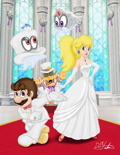 Princess Peach Wedding