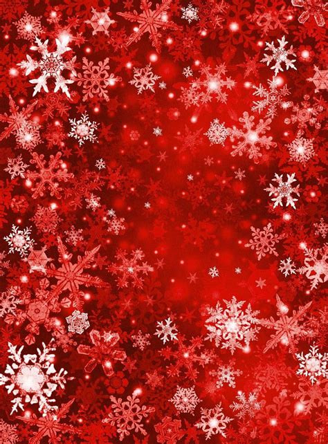 Red Snowflake Wallpapers - Wallpaper Cave