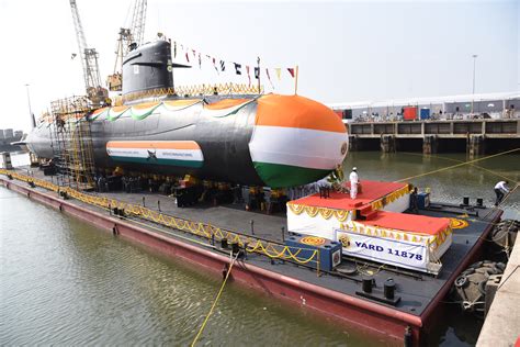 Indian Navy Launches 4th Scorpene Class Submarine – VELA | Biznext India