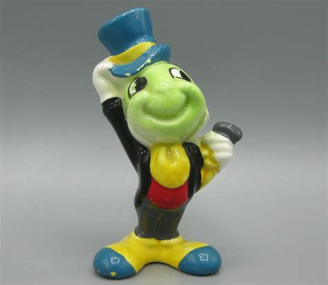 Jiminy Cricket Walt Disney Productions Vintage Ceramic Figurine - Etsy