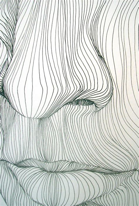 la nena coneja | Contour drawing, Contour line drawing, Drawings