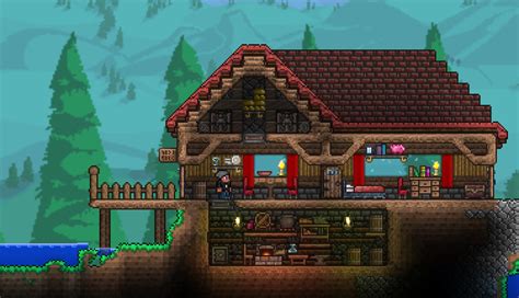 u/idkwhattopick78 Simple House/Micro Base Terraria House Design, Terraria House Ideas, Minecraft ...