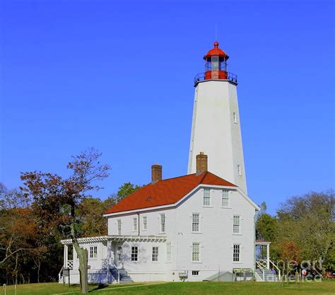 Sandy Hook Lighthouse-New Jersey Photograph by Brad Knorr