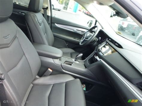 Jet Black Interior 2017 Cadillac XT5 Premium Luxury AWD Photo ...