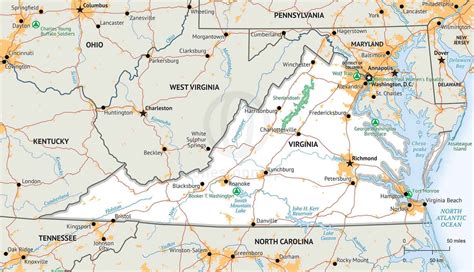 3 Percenter Map Of Virginia - Map