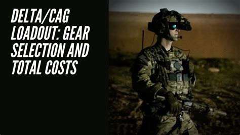 Delta Force Loadout: Gear Selection and Total Costs - YouTube