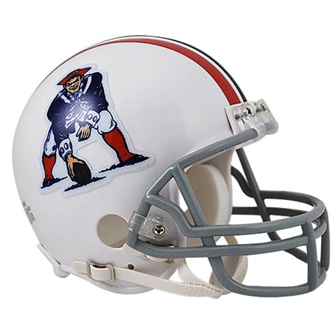 Riddell New England Patriots Throwback 1965 - 1981 VSR4 Mini Football ...