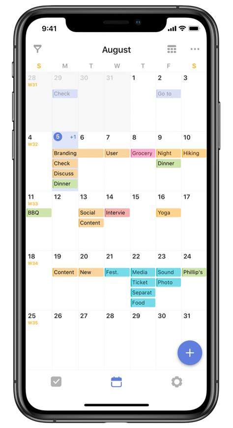 Todoist calendar view - comesalo