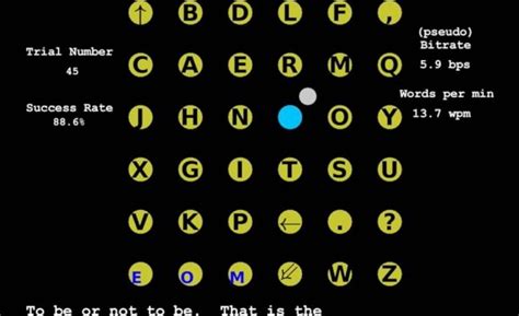 Monkey Types 12 Words per Minute With Brain-to-Keyboard Communication