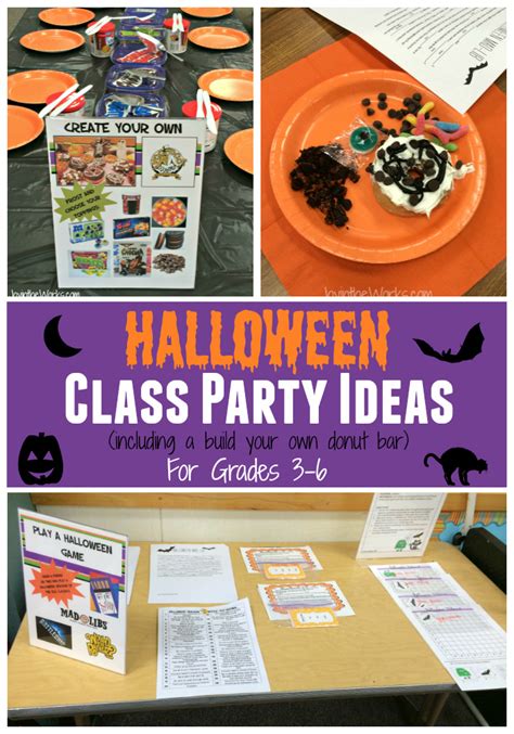 Halloween Party Ideas For 3rd Graders